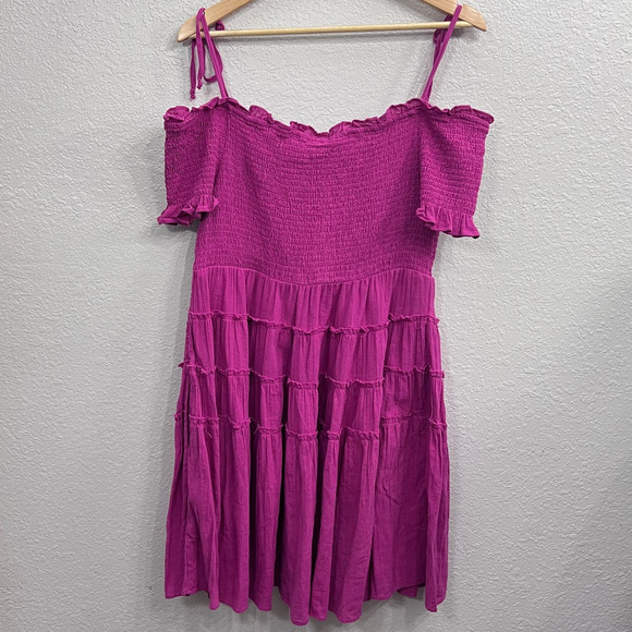 Free People Pink Mini Dress - Picture 4 of 13